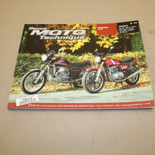 Revue moto technique - technique, honda