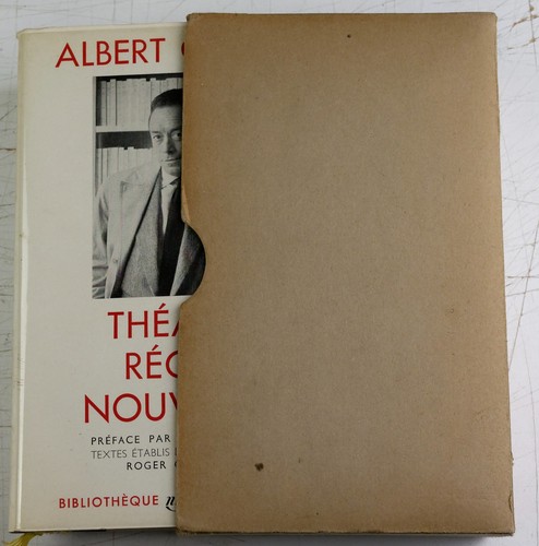 Albert camus pléiade - pléiade, 1962
