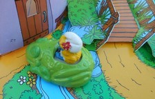 voiture grenouille verte Schtroumpfette smurf puffo pitufo  schtroumpf  metal