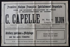 Affiche catalogue CAPELLE
