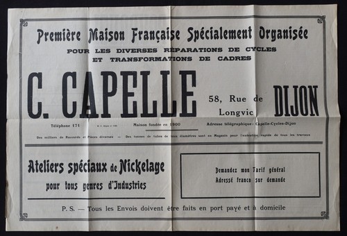 Affiche catalogue capelle - affiche,