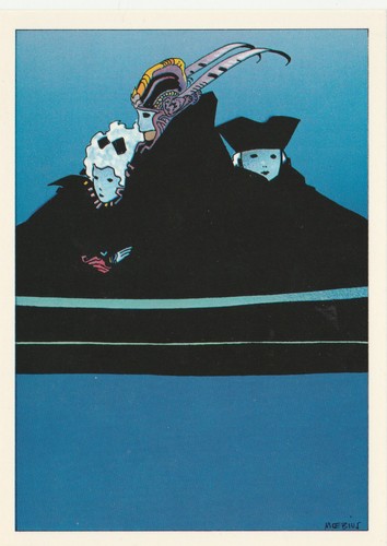 Moebius carte postale annonce - carte,