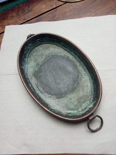 Petit plat cuivre - plat,