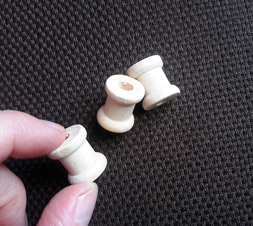 Lot mini bobines bois 15 - de,