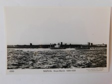 CARTE POSTALE MARINE NATIONALE SOUS MARIN NARVAL 1899-1909