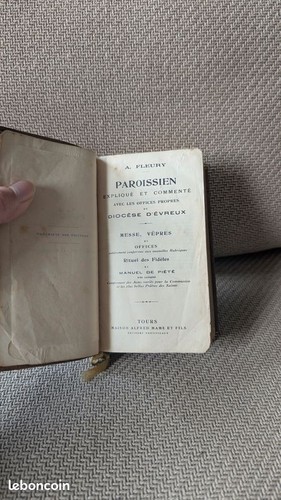 Ancien paroissien fleury - ancien,