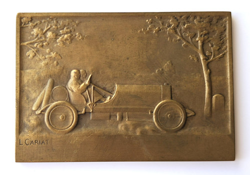 Plaque bronze medaille - bronze,