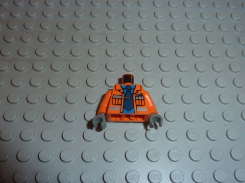 Lego minifig torso with blue - lego,