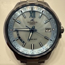 Montre Homme CASIO OCEANUS Solar Radio OCW-T150-2AJF Blue World Timer Occasio...