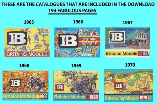 Britains jouets modèles - britains, 1965