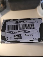 POSTE AUDIO MIRO INTERPHONE