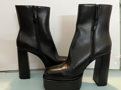 Zara platform black ankle - zara,,