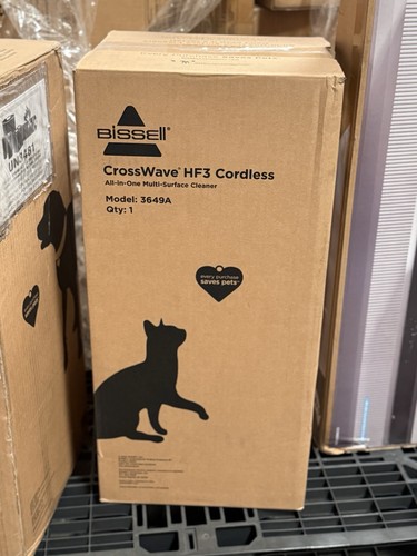 New bissell crosswave hf3 - new,
