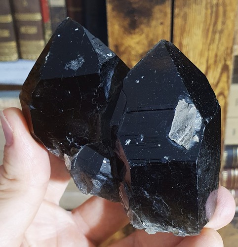 Quartz fumé massif du - fumé,,