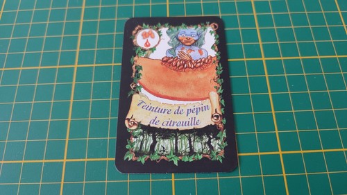 Carte ingrédient teinture - ingrédient,