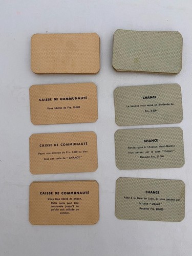 Lot complet cartes - lot,