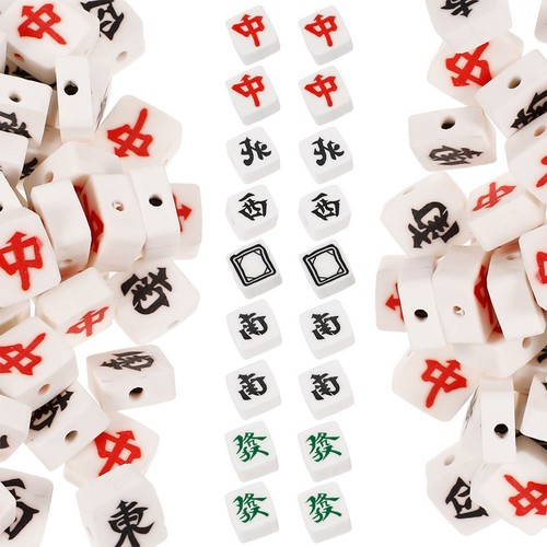 Pcs charmes jeu chinois - 50,