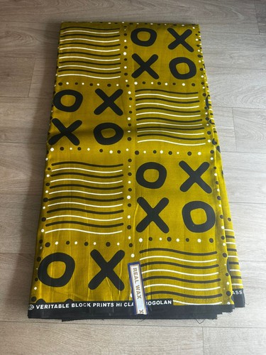 Tissu wax 100 coton motif - coton,