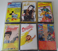 K 7audio enfants,Hit parade,Les Attaquantes,Films Disney,Héléne,Dorothée..,AB