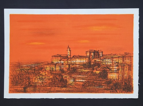 Très belle lithographie par - très,
