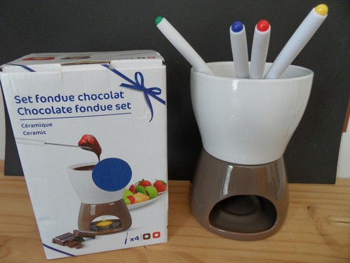 Service fondue chocolat - service,
