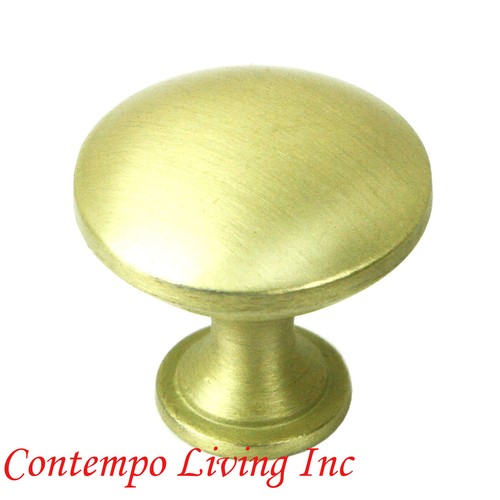 Round knob brushed - knob,