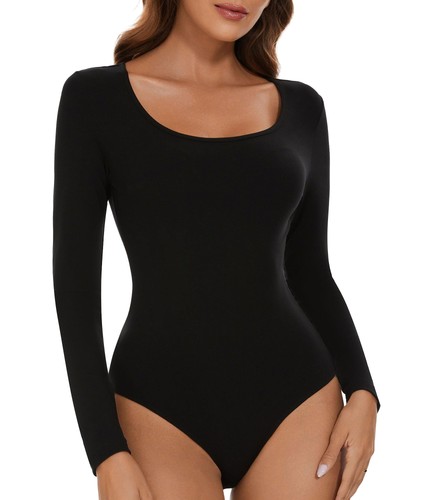 Body manches longues - longues, femme