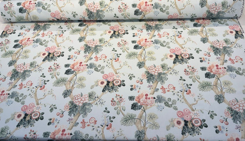 Alice Blue Mist Floral Vine