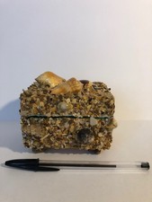 BOITE A BIJOUX SOUVENIR DE BRETAGNE LESCONIL. - décor coquillage