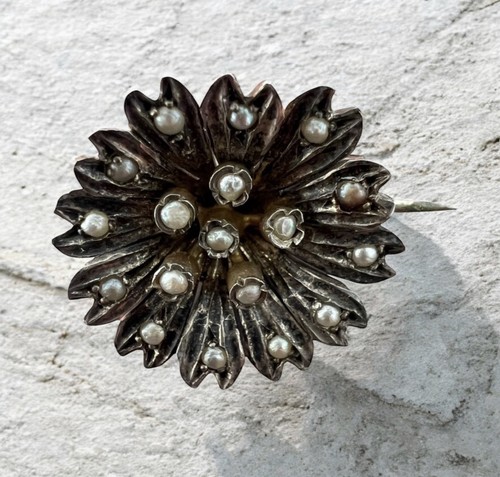 Petite broche antique xixe - petite,