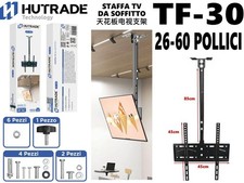X Support TV Plafond Hutrade TF-30 Réglable Inclinable 26-60 Pouces Vesa Mar