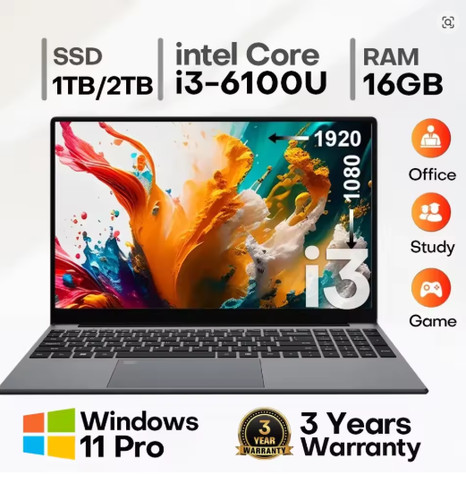 Intel core i3 - core, 6100u