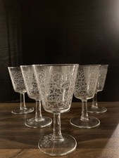 Lot de 6 verres anciens