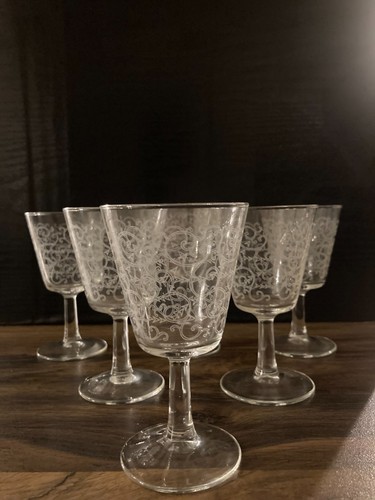 Lot verres anciens - 6,