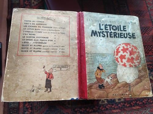 Tintin étoile mystérieuse - tintin, l'étoile
