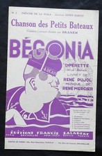 Partition ancienne 1930 /
