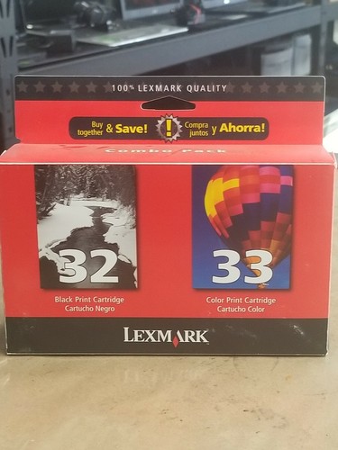 New lexmark 33 ink - 32,