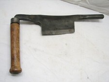 Antique Blacksmith Hand Forged Cooper Chamfer Shave Draw Knife Plane Tool Barrel