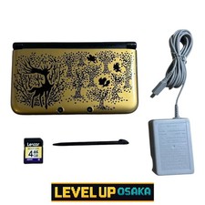 Nintendo 3DS LL Premium Gold Pokemon Center Y Pack Console Japan Exclusive Rare