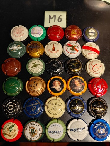 Lot 30 capsules de - m6, :