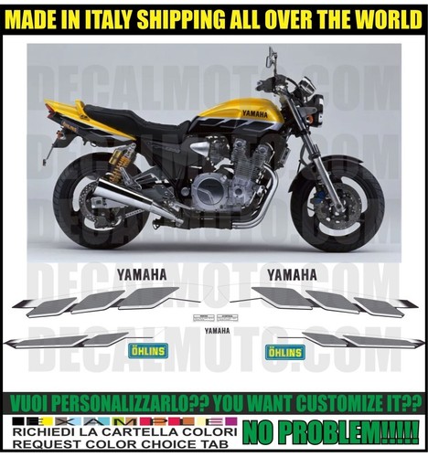 Autocollants xjr 1300 2001 kit - xjr,