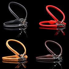 Harnais Pour Chien Chiot En Cuir Souple Roulé Fait Main