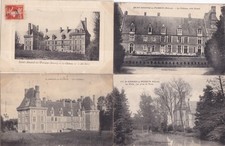 Lot de 4 cartes postales