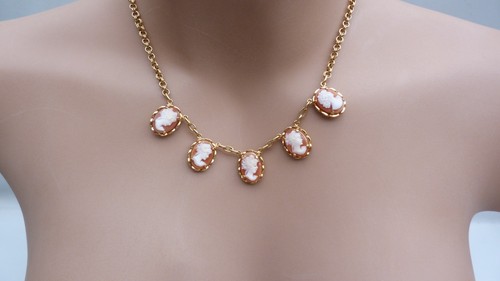 Collier camée carat - 9,