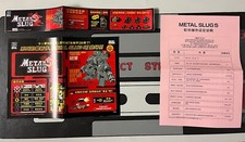Artset Flyers Marquee Dip Switch Metal Slug 5 Neo Geo Mvs Snk Arcade NeoGeo