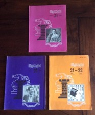 Lot 3 Revues Chess Riga Magazine Shakhmaty N° 20 /21 / 22  Kasparov 