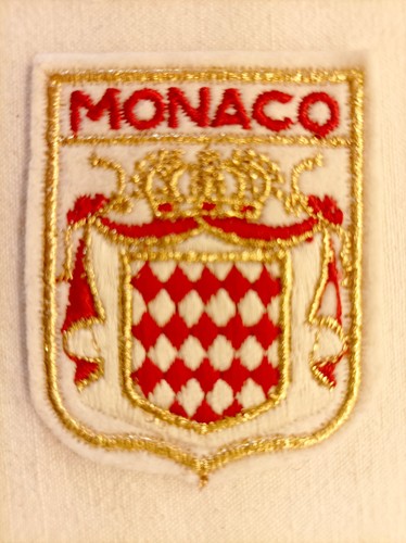 écusson monaco feutrine - Écusson, en