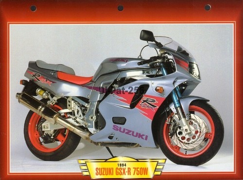 Fiche moto suzuki gsx r - moto, gsx-r