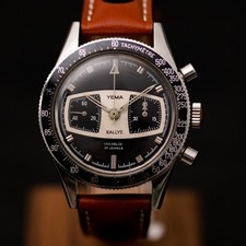 Montre YEMA Pré Rallye 9312 - Valjoux 92