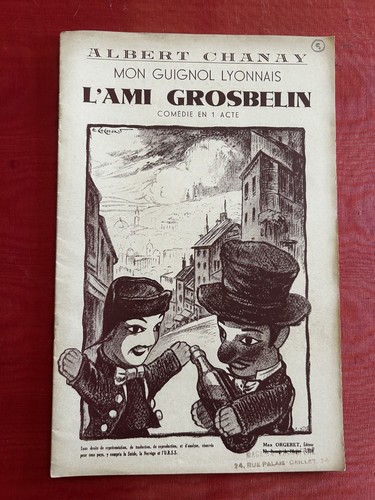 Mon guignol lyonnais livret - guignol,